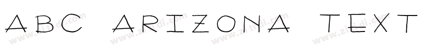 ABC Arizona Text Un字体转换